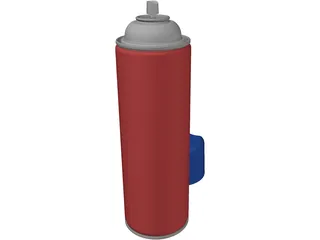Paint Can 3D Model preview