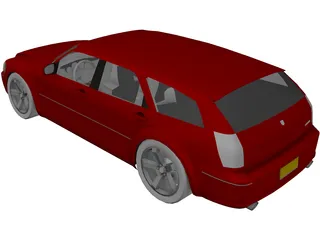 Dodge Magnum SRT8 3D Model preview
