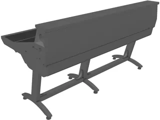 Recording Studio Console 3D Model preview