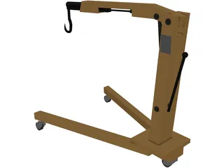Mechanical Arm 3D Model preview