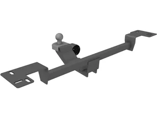 Towing Accessory for Hyundai Tucson 3D Model preview