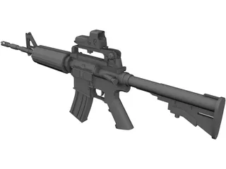 M16 3D Model preview