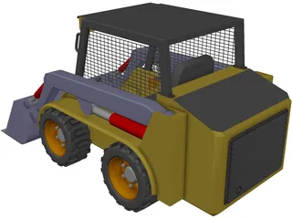 Loader 3D Model preview