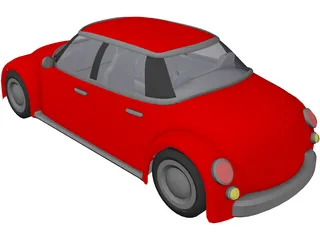 Sedan Concept 3D Model preview