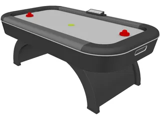 Aero Hockey 3D Model preview