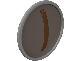 Spiked Buckler 3D Model preview