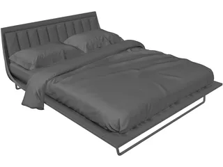 Bed 3D Model preview