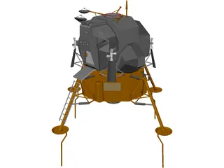 Apollo Lunar Module LEM 3D Model preview