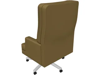 Chair Executive 3D Model preview