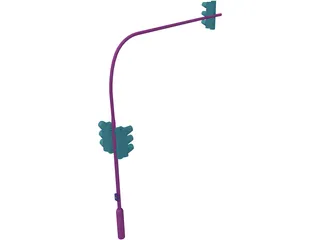 Traffic Light 3D Model preview
