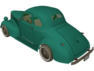 Chevrolet (1930) 3D Model preview