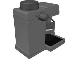 Capachino Maker 3D Model preview