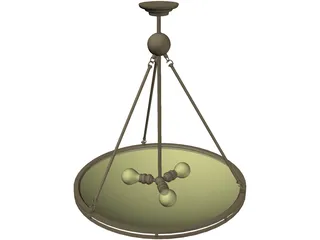Lamp Hanging 3D Model preview