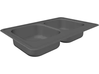 Kitchen Sink 3D Model preview