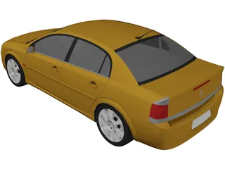 Opel Vectra (2002) 3D Model preview