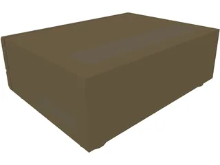 Denon Amplifier 3D Model preview