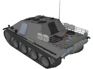 Resource Tank 3D Model preview
