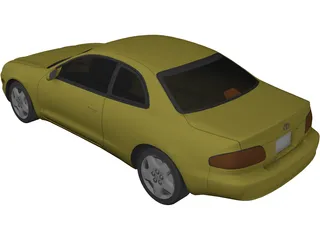 Toyota Celica 3D Model preview