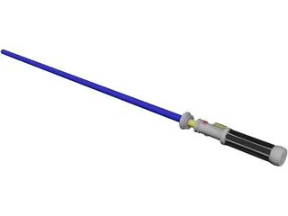 Lightsaber Variation 3D Model preview
