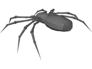 Poison Spider 3D Model preview