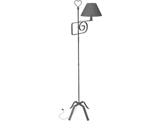 Lamp Country 3D Model preview