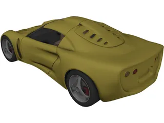 Lotus Elise 3D Model preview
