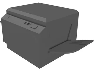 Xerox Copier 3D Model preview
