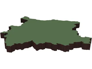Kosova 3D Model preview