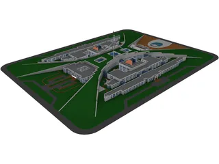 Parliament 3D Model preview