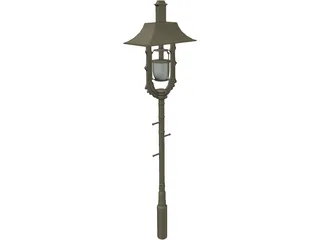 Lamp Bridge 3D Model preview