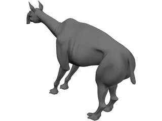 Macrachenia 3D Model preview