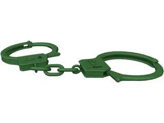 Handcuffs 3D Model preview