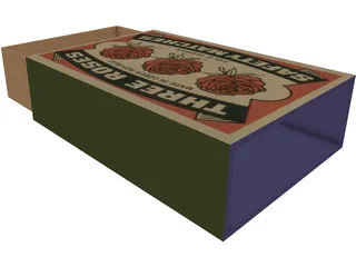 Matchbox 3D Model preview