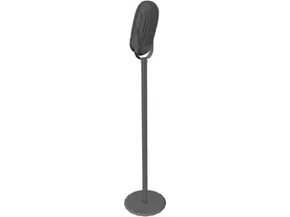 Microphone Old 3D Model preview