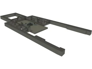 Louvre Pyramide 3D Model preview
