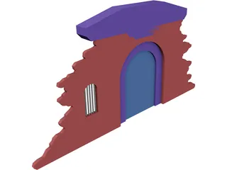 Archway Crypt 3D Model preview
