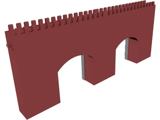 Archway Twin 3D Model preview