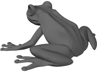 Frog 3D Model preview