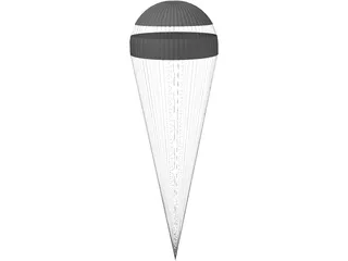 MER Parachute 3D Model preview