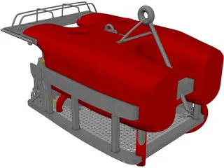 Quest Deep Sea Sub 3D Model preview