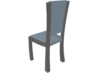 Chair Luna 3D Model preview