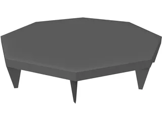 Table 3D Model preview