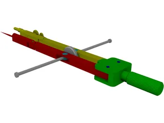 Beam Compass 3D Model preview