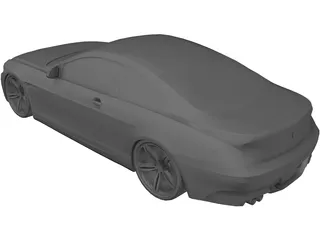 BMW M6 3D Model preview