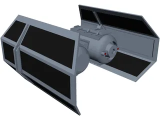 Star Wars Imperial TIE Bomber 3D Model preview