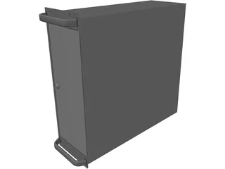Rackmount PC 3D Model preview