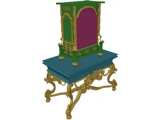 Clock 3D Model preview