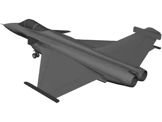 Dassault Rafale [+Gear] 3D Model preview