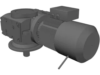 Electrical Engine 3D Model preview