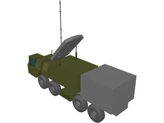 SA10 Par Truck 3D Model preview